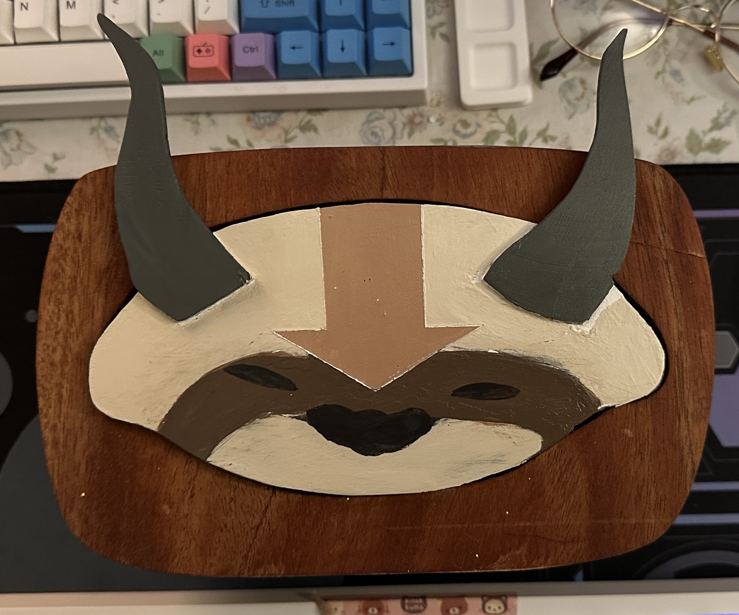 bandsaw box designed to look like Appa from Avatar: The Last Airbender